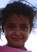 Un sourire d'enfant du d&eacute;sert